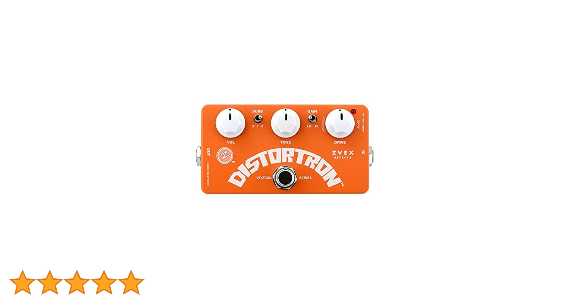 ギター Z.VEX / DISTORTRON ZVEX Vextron Distortron | Guitar Effects Pedal | Review